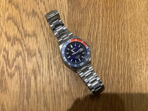 Men seiko 5m62 0a10 - seiko, pepsi