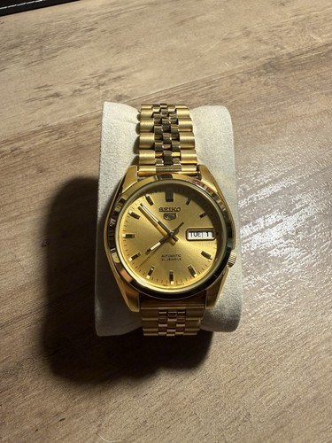 Seiko snk366 gold automatic - snk366,
