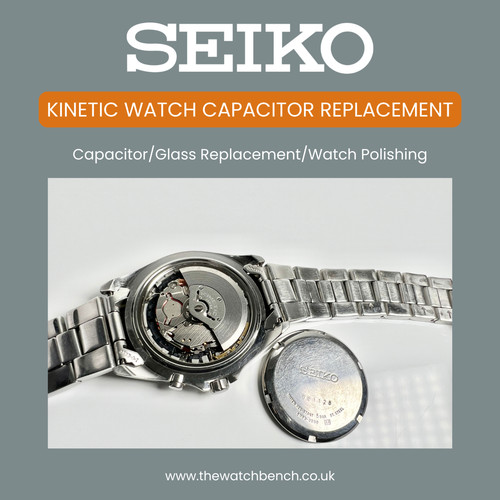 Seiko kinetic watch servicing - kinetic,
