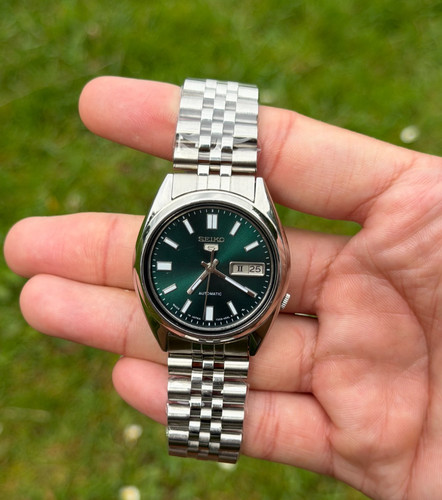 Seiko automatic tail blue - 5,