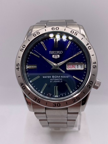 Seiko automatic blue dial - 5,