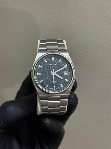 Rare seiko black texture - 5,
