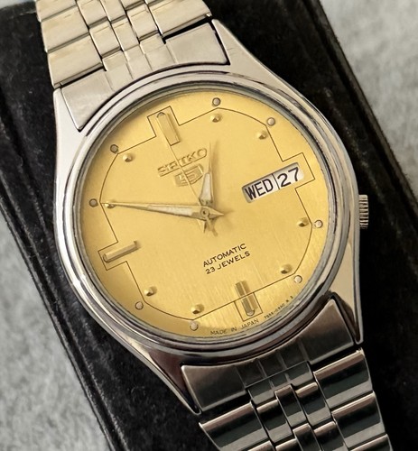 Seiko automatic gold - seiko,