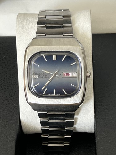 Seiko 6319 5040 blue square - seiko,