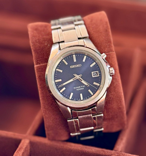 Seiko kinetic 5m42 0a12 - seiko,