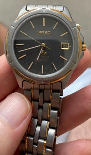 Seiko 5m42 0a20 - seiko, men's