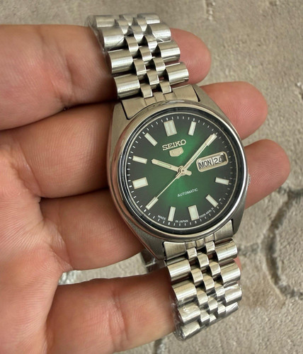 Seiko automatic mm green - automatic, 37