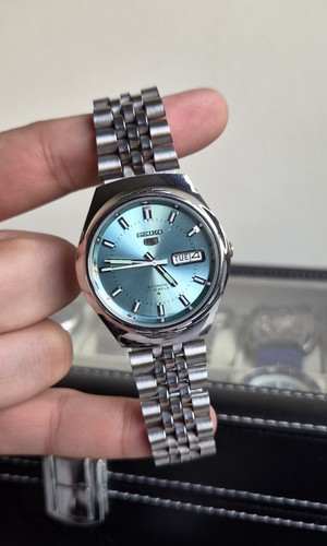 Seiko watch tiffany blue - seiko, 5