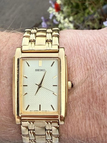 Vintage 80s seiko v701 5e49 - vintage,