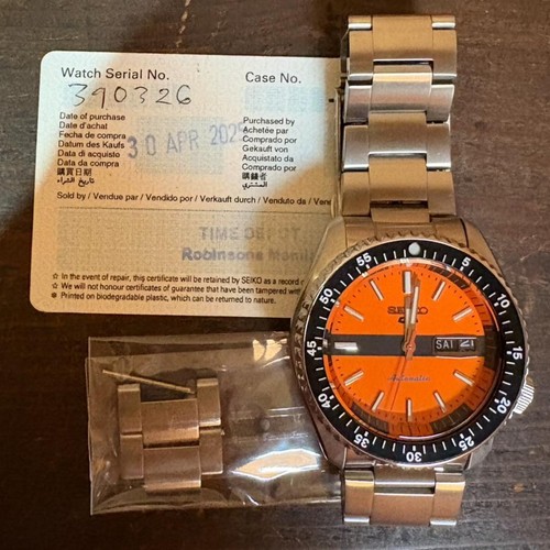 Working seiko 5 sports - [working],