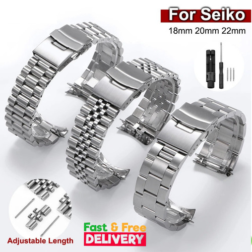 Solid stainless steel - stainless, watch