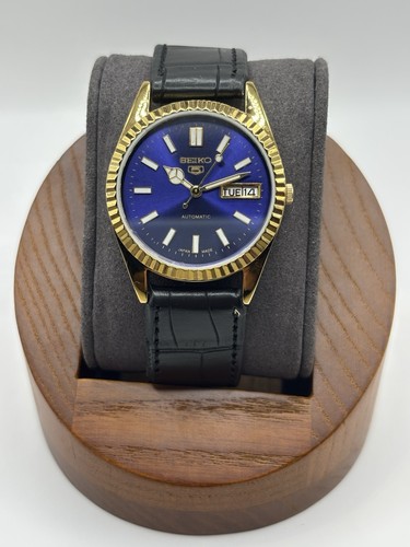 Seiko blue dial automatic - seiko,