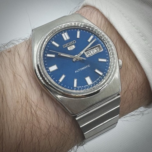 Vintage seiko automatic blue - seiko,