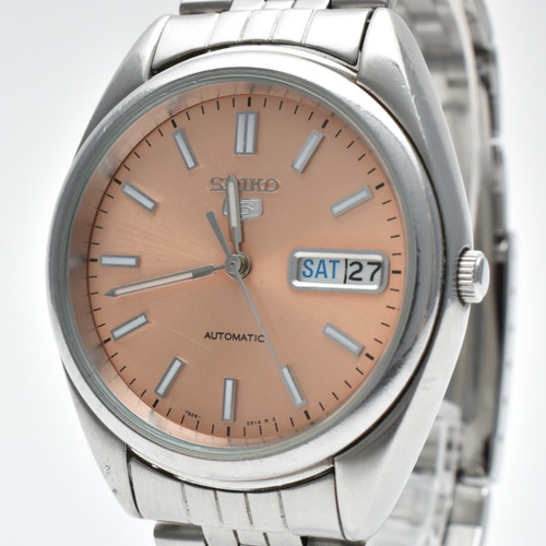 Seiko automatic salmon - 5,