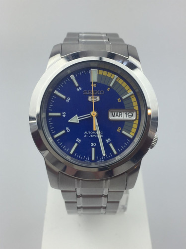 Seiko automatic blue dial - seiko,